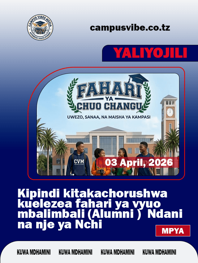 Fahari ya chuo changu